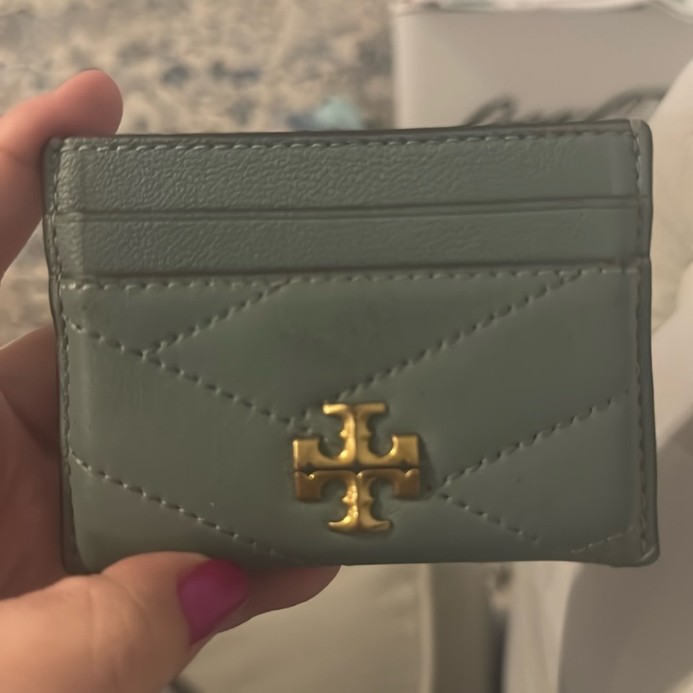 Blue Kira Tory Burch Card Case